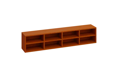 EP 8 x A4 police závěsná, třešeň šumavská